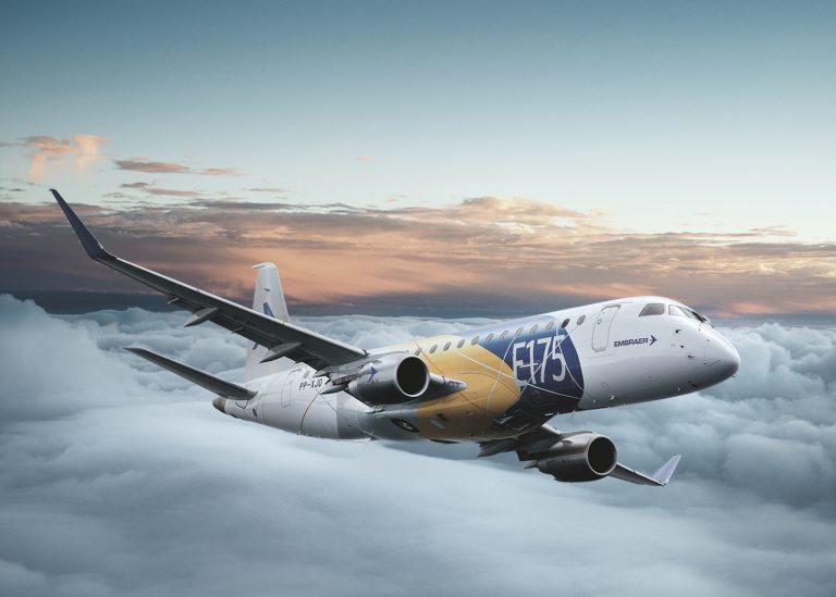 Brazil,Brazil's Embraer just sold 15 E-175 aircrafts to U.S. airline company