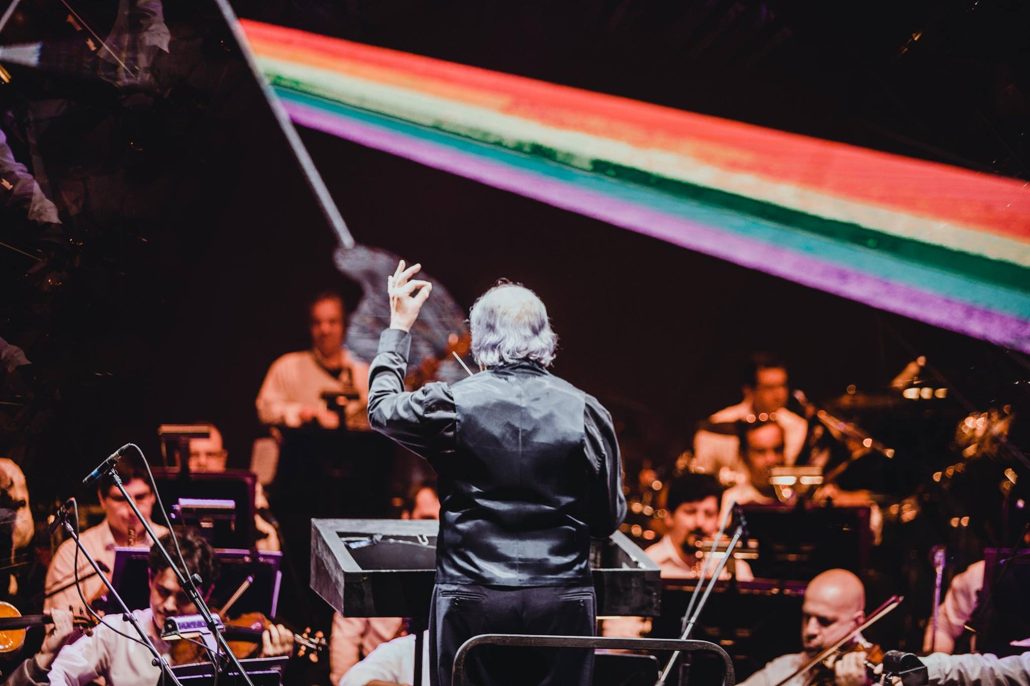 A live concert performance, illustrating the Ricardo Montaner tour