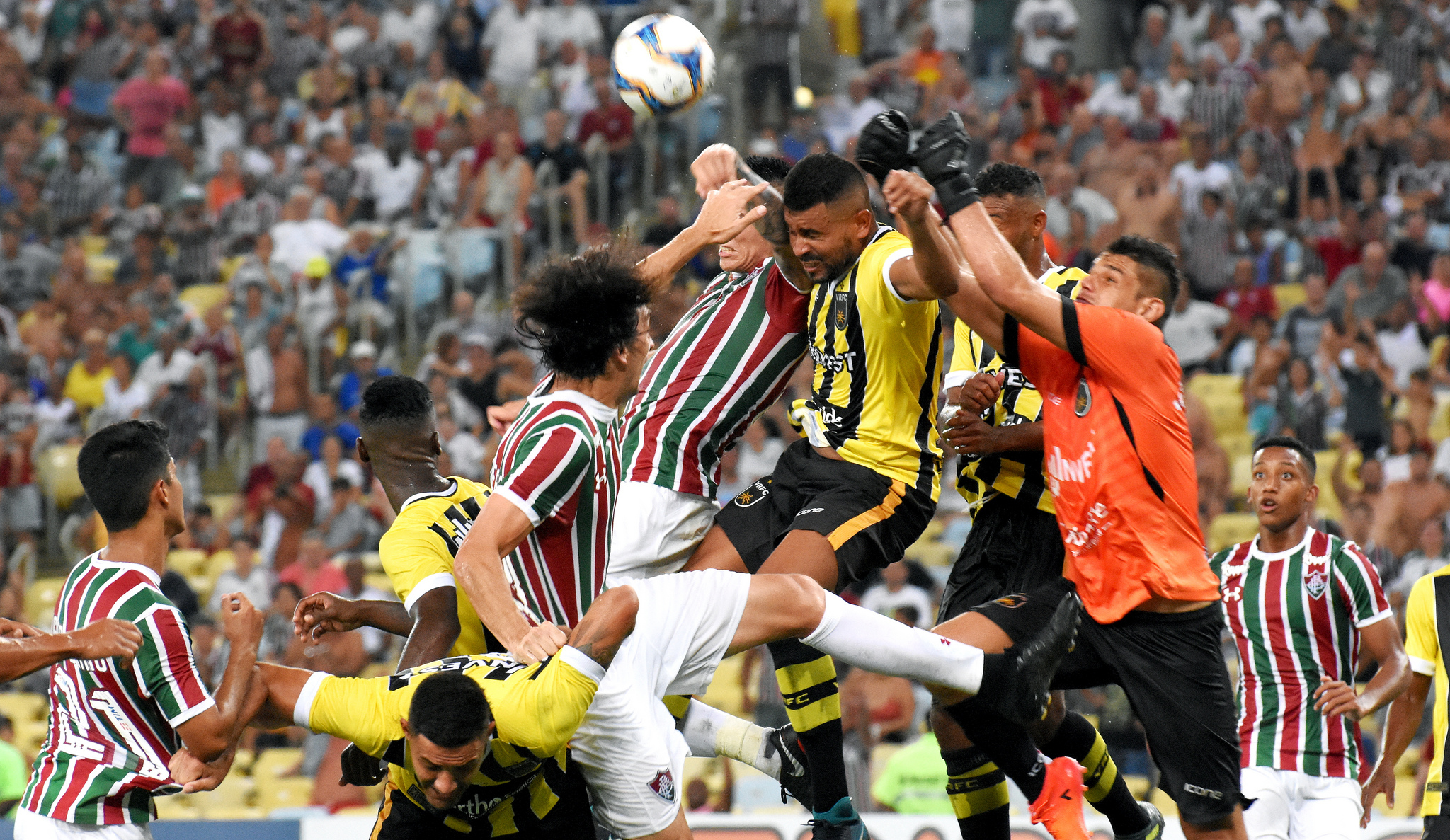 Photo Caption: Fluminense could only secure a draw in a frustrating tie against a plucky Volta Redonda, Rio de Janeiro, Brazil, Brazil News,