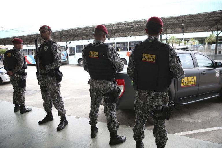 Brazil,National troops were sent to Fortaleza to help halt the surge in violence in the city and Ceara state.