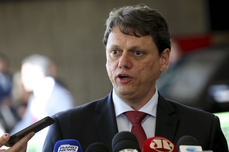 Brazil,Minister Tarcisio Gomes de Freitas announces concessions of Brazil's rail system