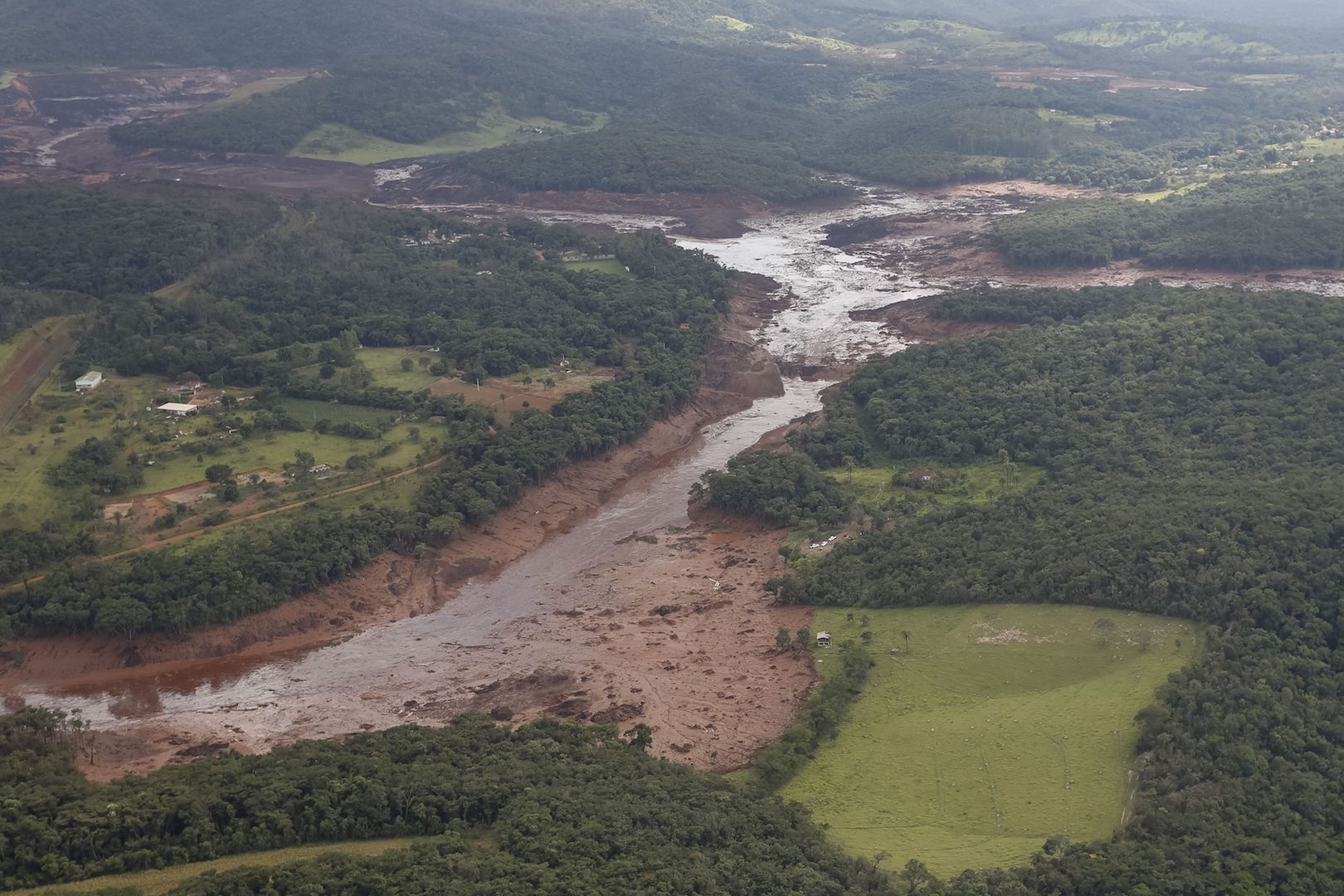 Brazil,Vale's Feijão Mine in Brumadinho left at least 310 people dead or missing.