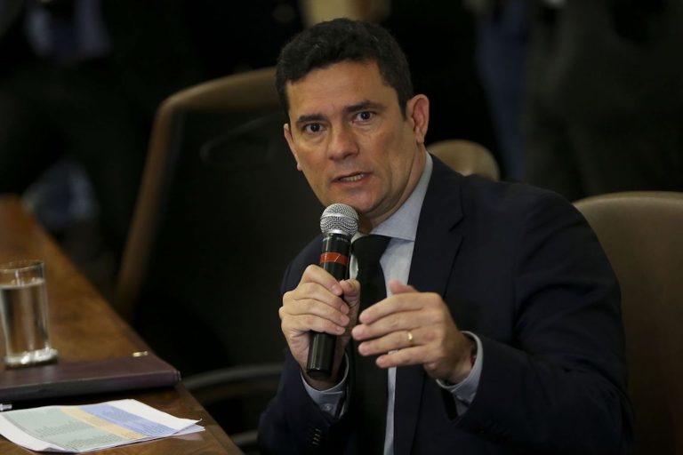 Brazil,Justice Minister, Sergio Moro, presents his anti-crime bill to governors and security secretaries.
