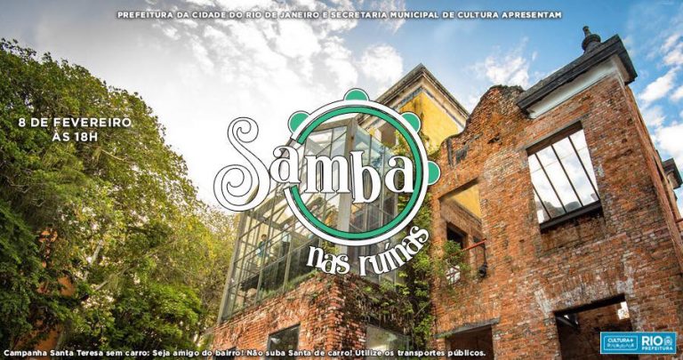 Samba nas Ruínas Returns to Rio’s Santa Teresa this Friday