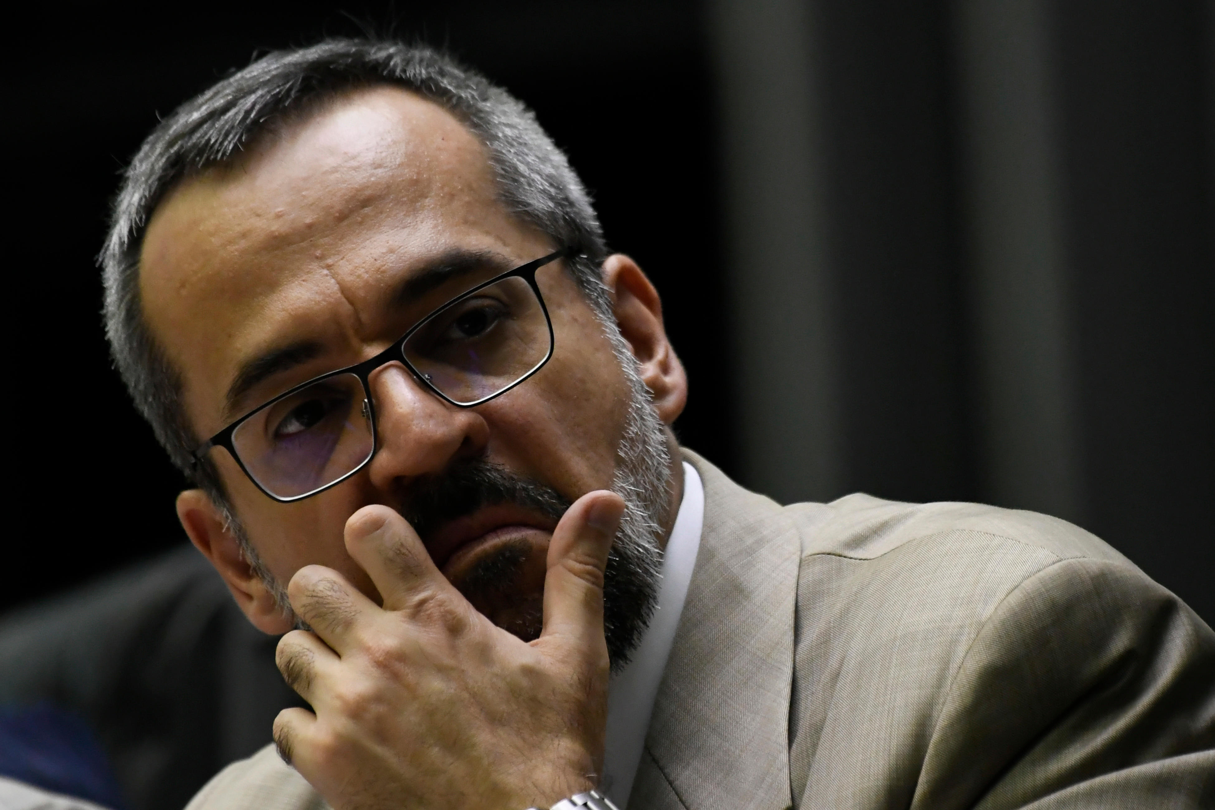 DF - Brasilia - 05/15/2019 - Minister of Education explains in blockade of funds from universities - Abraham Weintraub, Minister of Education, on Wednesday, May 15, during a Saturday in the Camara Plenary to explain the blockade of of the universities. Ph