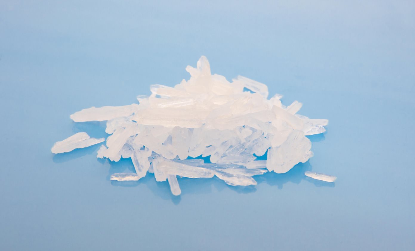 Methamphetamine also known as crystal meth