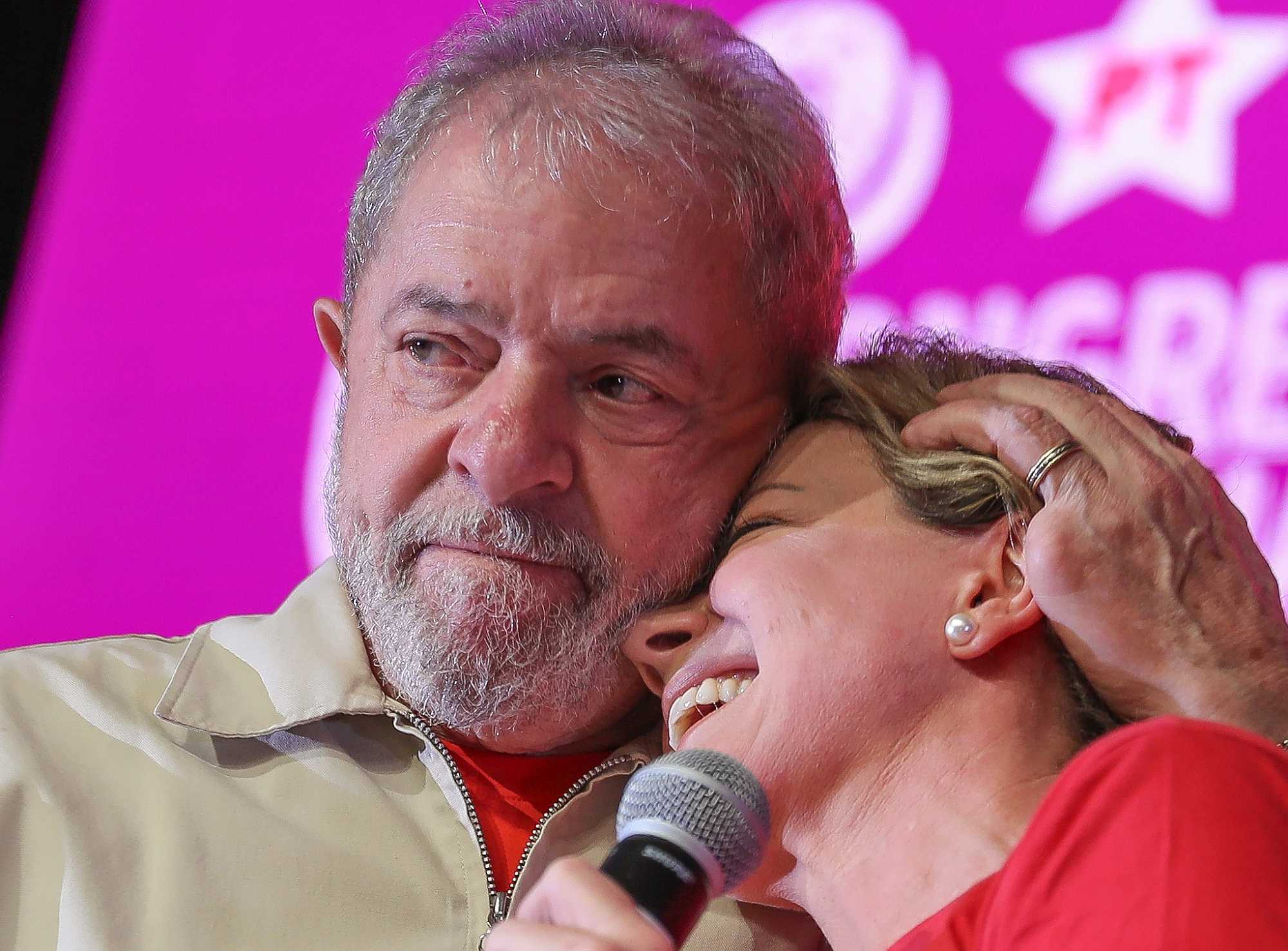 Gleisi and Lula