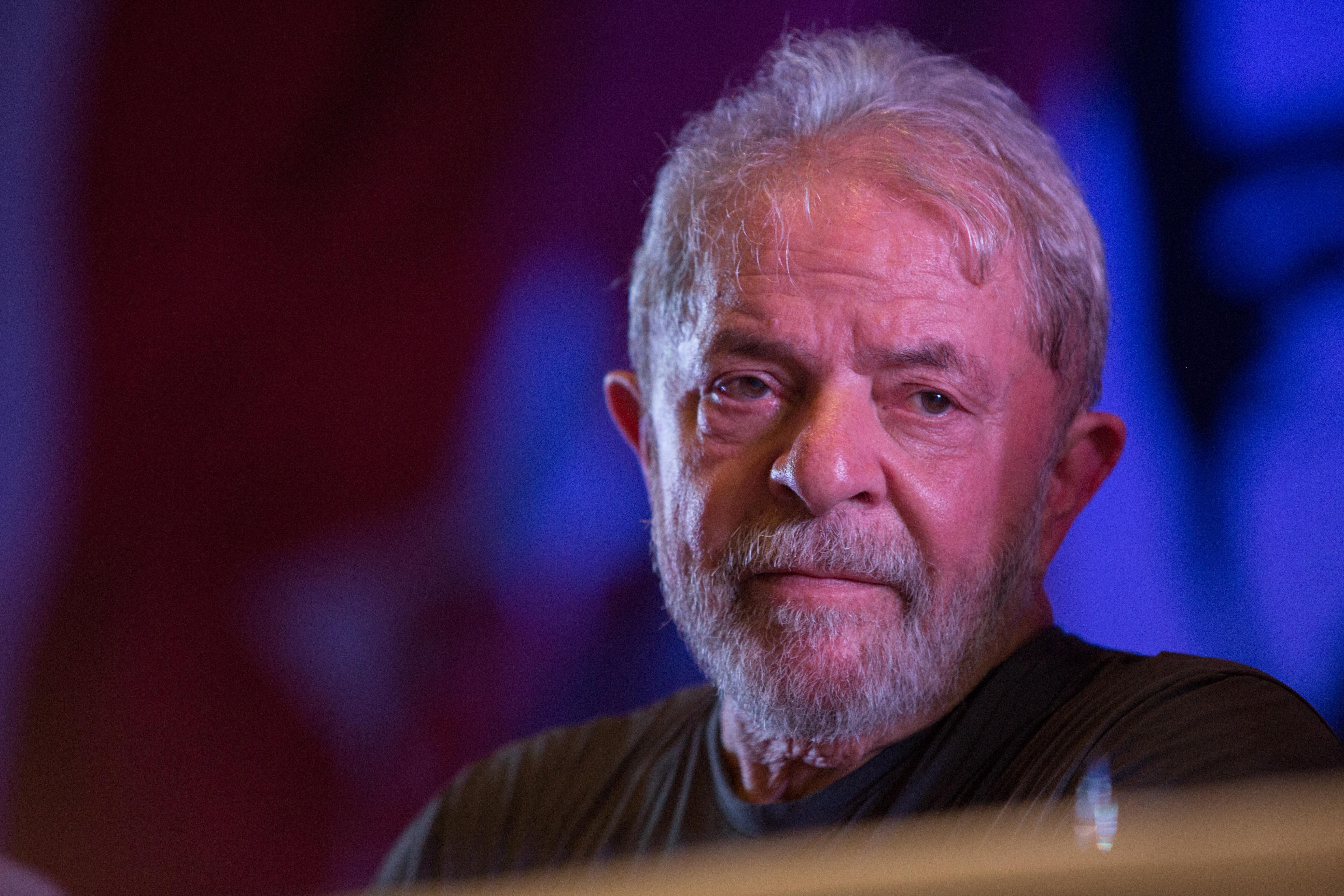 Sao Paulo, Sao Paulo, Brazil. 22nd Feb, 2018. Former Brazilian presidente LULA DA SILVA attends an event to celebrate the 38th anniversary of the Workers Party, in Sao Paulo, Brazil. Credit: Paulo Lopes/ZUMA Wire/Alamy Live News