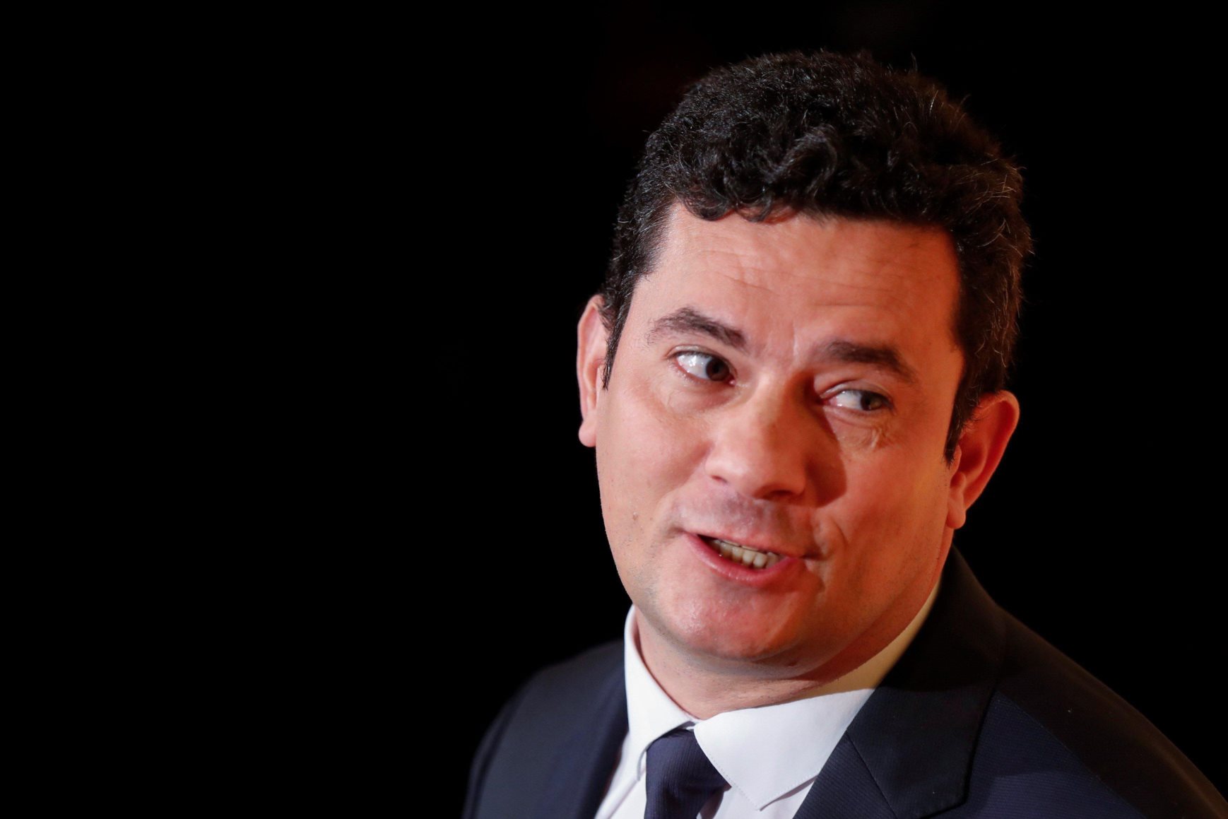 Sao Paulo, Brazil. 27th Nov, 2017. Brazilian federal judge Sergio Moro participates in an event promoted by the weekly publication Veja in Sao Paulo, Brazil, 27 November 2017. Credit: Sebastiao Moreira/EFE/Alamy Live News
