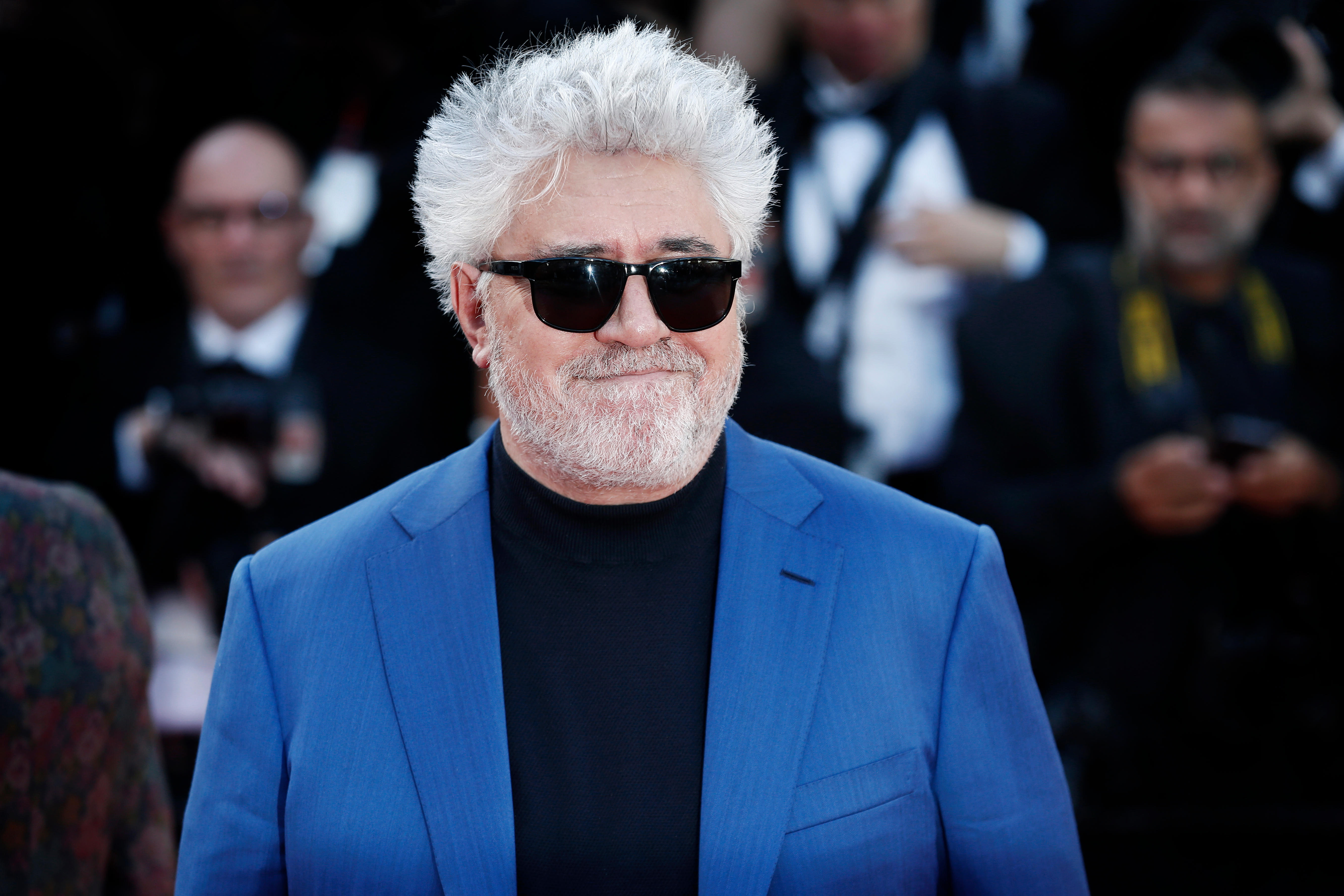 CANNES, FRANCE - MAY 11: Pedro Almodovar attends the premiere of 'Ash Is Purest White' during the 71st Cannes Film Festival in Cannes, France on May 1
