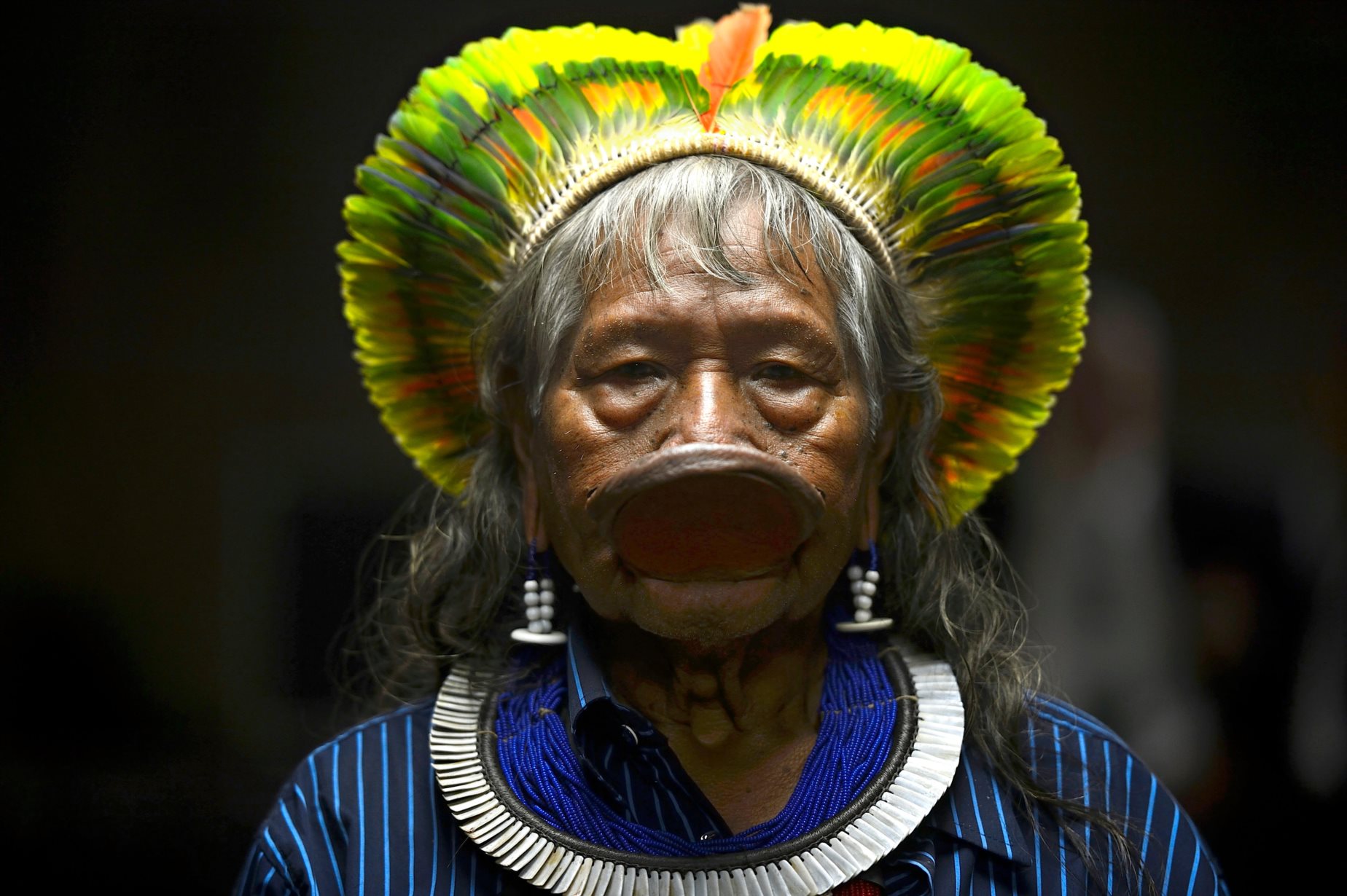 Chief Raoni is Brazil's main indigenous leader.