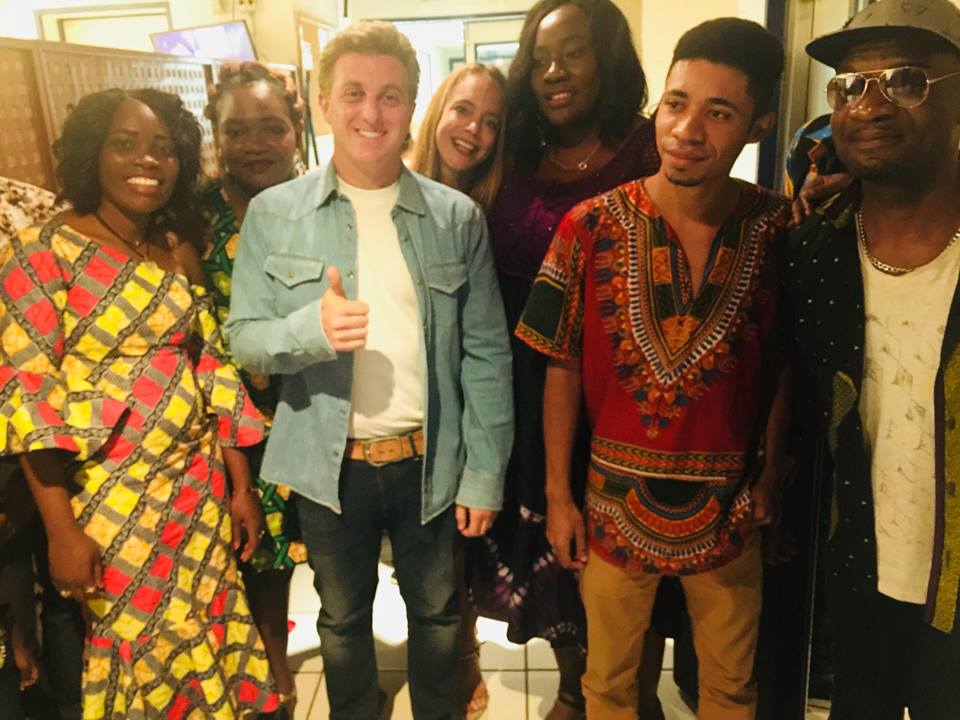The group have made multiple appearances on Brazilian TV, including on the prime-time O Globo show "Caldeirão do Huck" with Luciano Huck (pictured), Rio de Janeiro, Brazil, Brazil News,