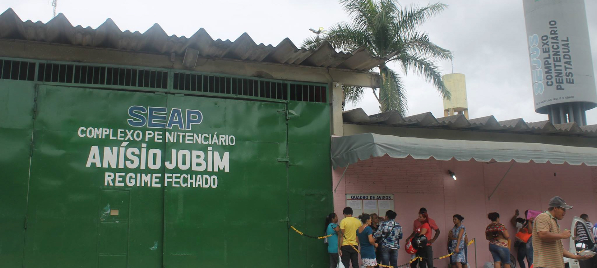Manaus, Brazil,A fight between inmates at the Compej prison complex in Manaus left fifteen people dead