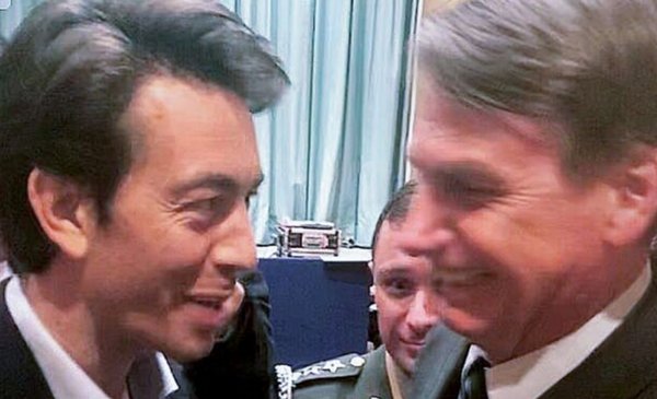 Sartori met with Bolsonaro at the Davos Economic Forum. "Get the left out of there," allegedly recommended the Brazilian president. (Photo: Internet Reproduction )