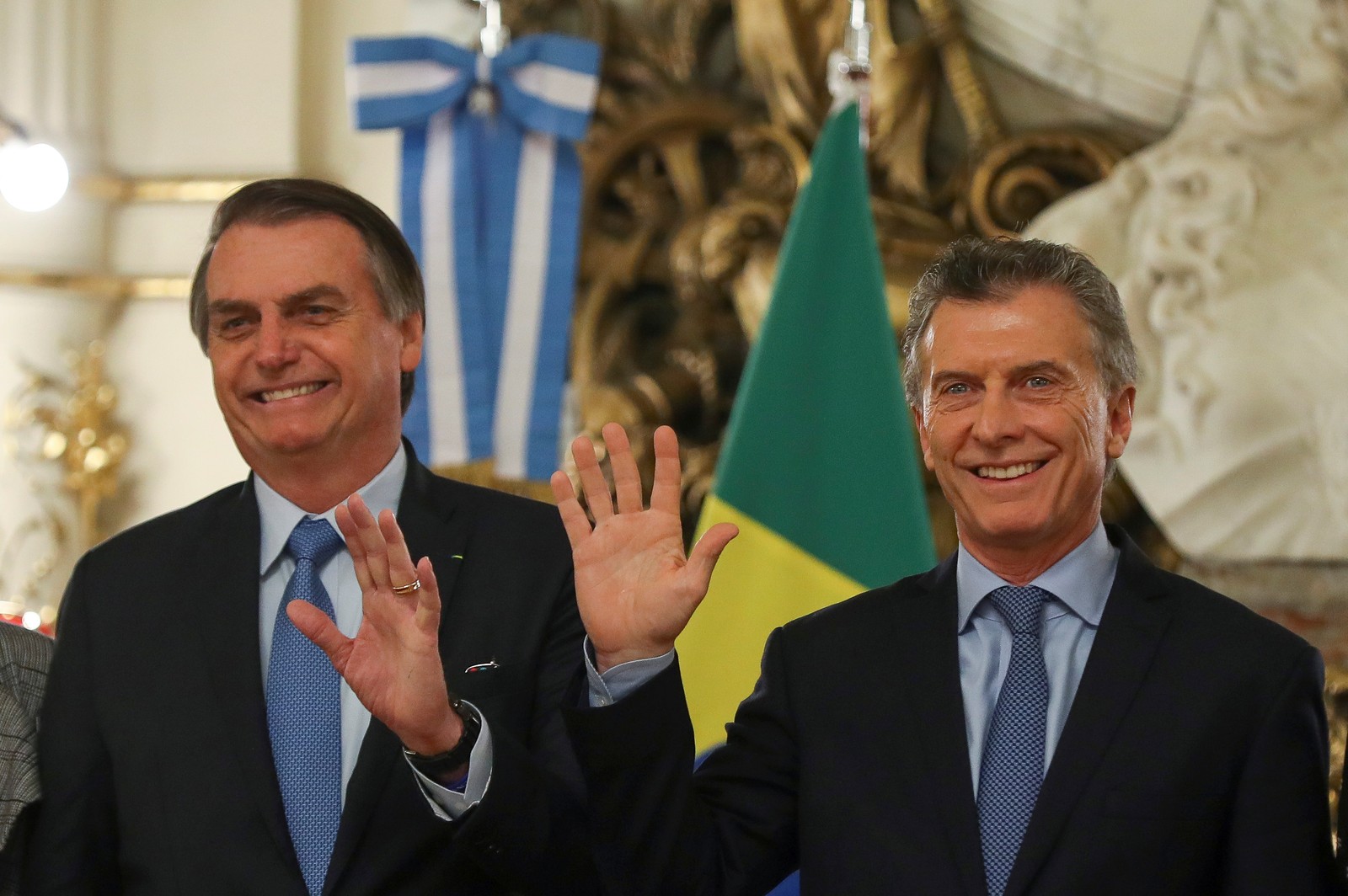 Jair Bolsonaro met with Mauricio Macri on June 6th at Casa Rosada in Buenos Aires.
