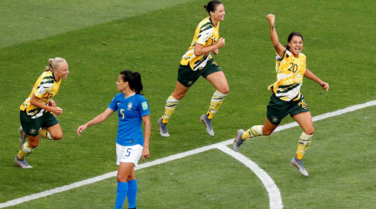 Women's World Cup - Group C - Australia v Brazil