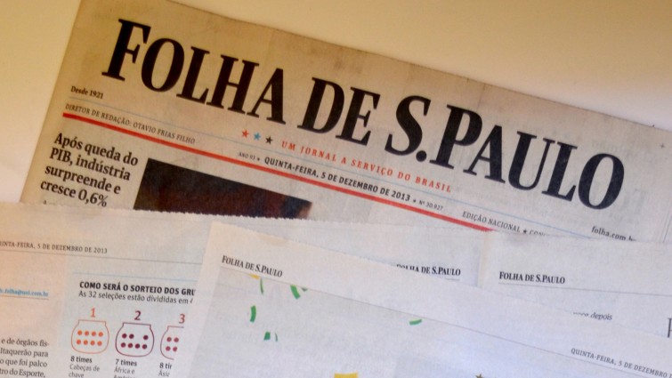 Ever since 1986, Folha has had the biggest circulation among the largest Brazilian newspapers