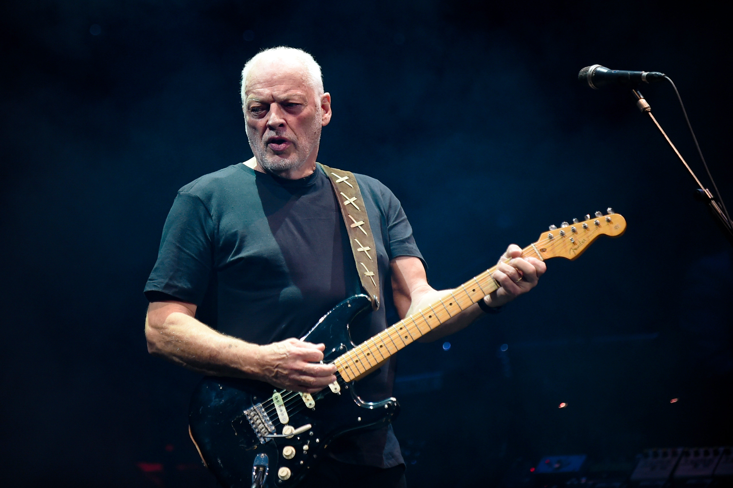 David Gilmour in concert at The Royal Albert Hall, London, Britain - 23 Sep 2015