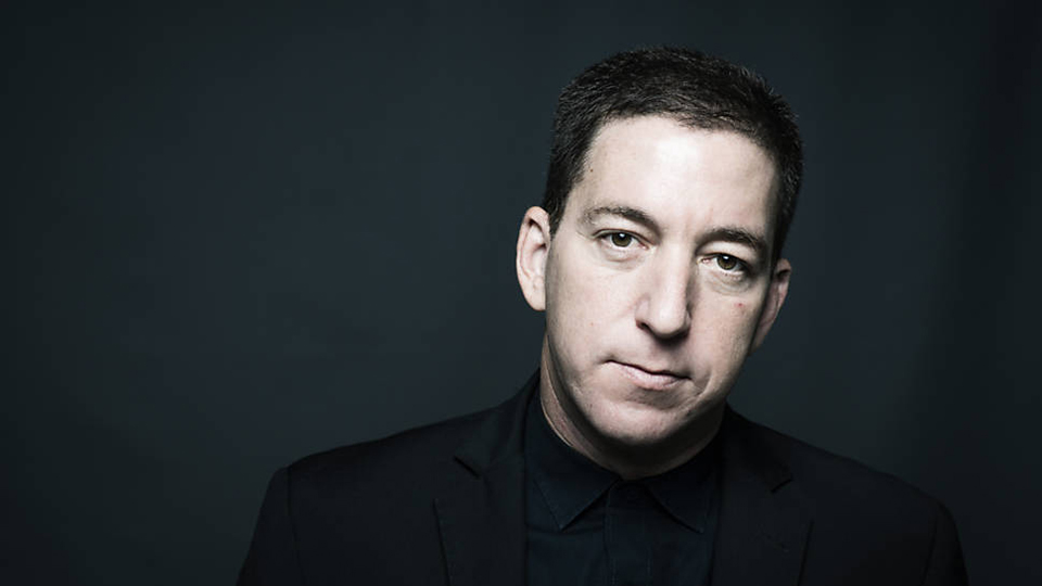 It was through his connection with Edward Snowden that Greenwald became globally known as a defender of freedom of the press and government transparency. (Photo internet reproduction)