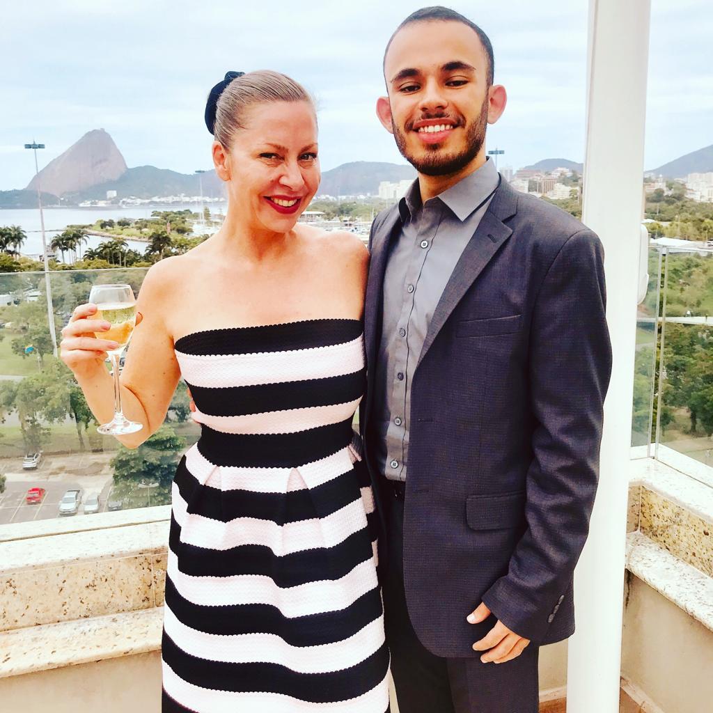 To attend Columbia University, Calarco raised money from acquiring a “Mundi” scholarship from Santander, as well as raising almost R$30,000 via a crowdfunding campaign assisted by Amber Johnston of Alchemy Strategy (pictured), Rio de Janeiro, Brazil, Brazil News,