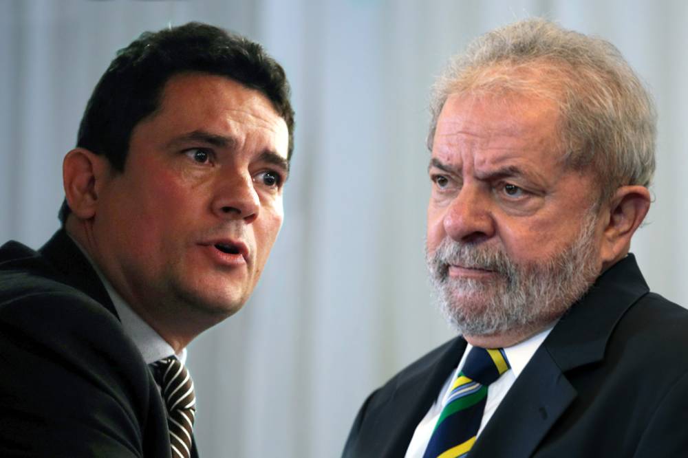 Brazil's Justice Minister Sérgio Moro reportedly plotted to convict Lula and prevent his party from winning 2018 elections. (Photo internet reproduction)