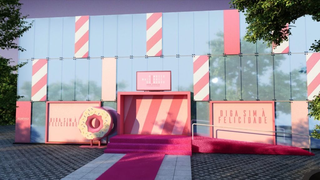 "The Sweet Art Museum" will be set up in a two-story house in Jardim América.