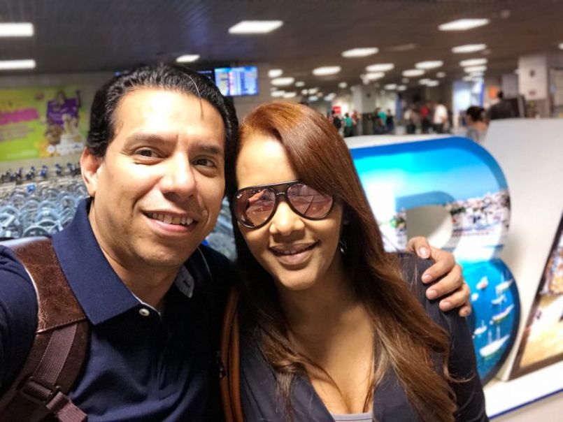 Pastor Anderson do Carmo and his wife, Federal Deputy Flordelis dos Santos Souza. (Photo: Internet reproduction)