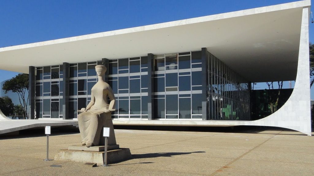 The Brazilian Supreme Court in the capital Brasilia. (Photo internet reproduction)