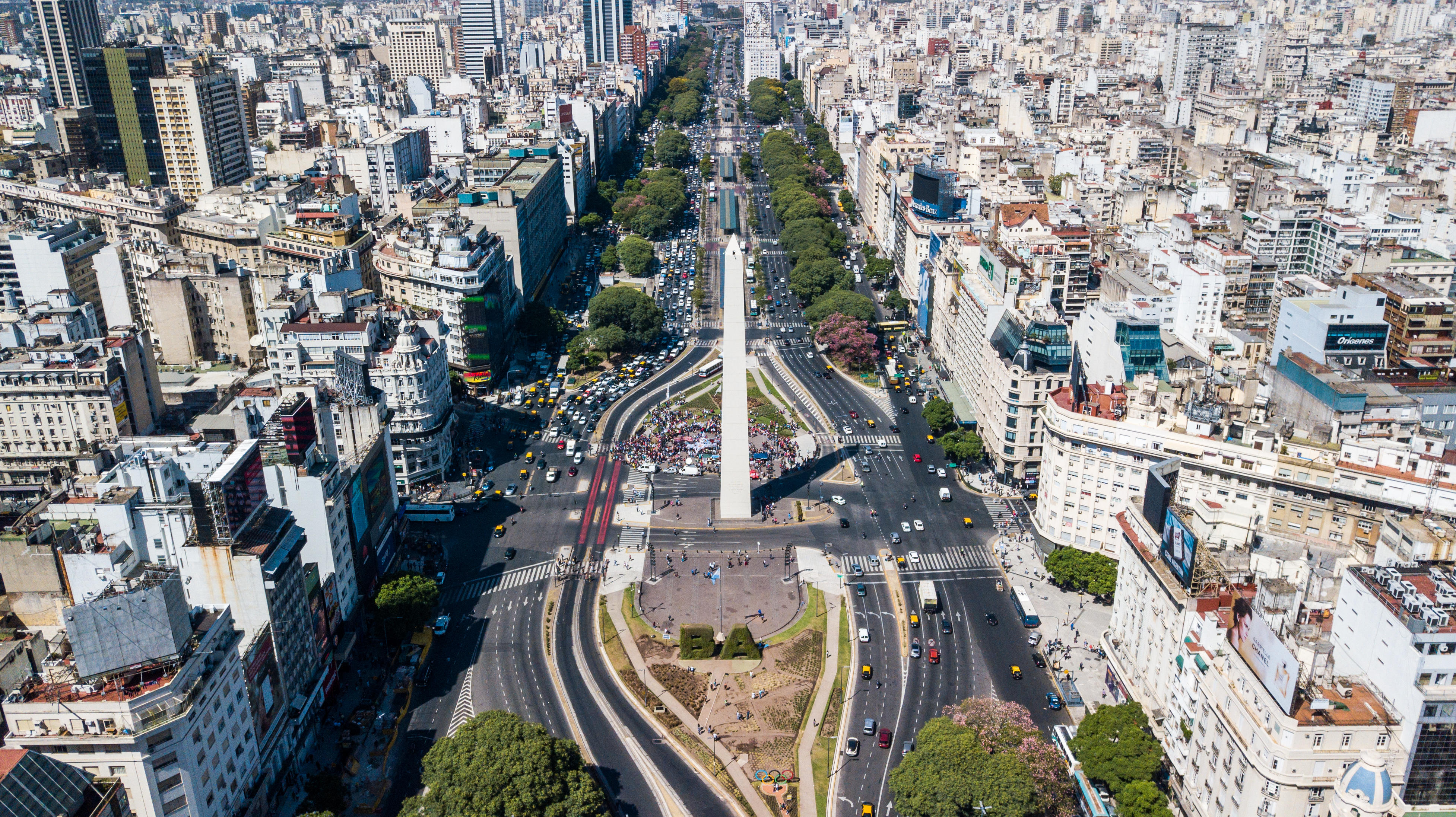 Obelisco de Buenos Aires or Obelisk of Buenos Aires, Buenos Aires, Argentina