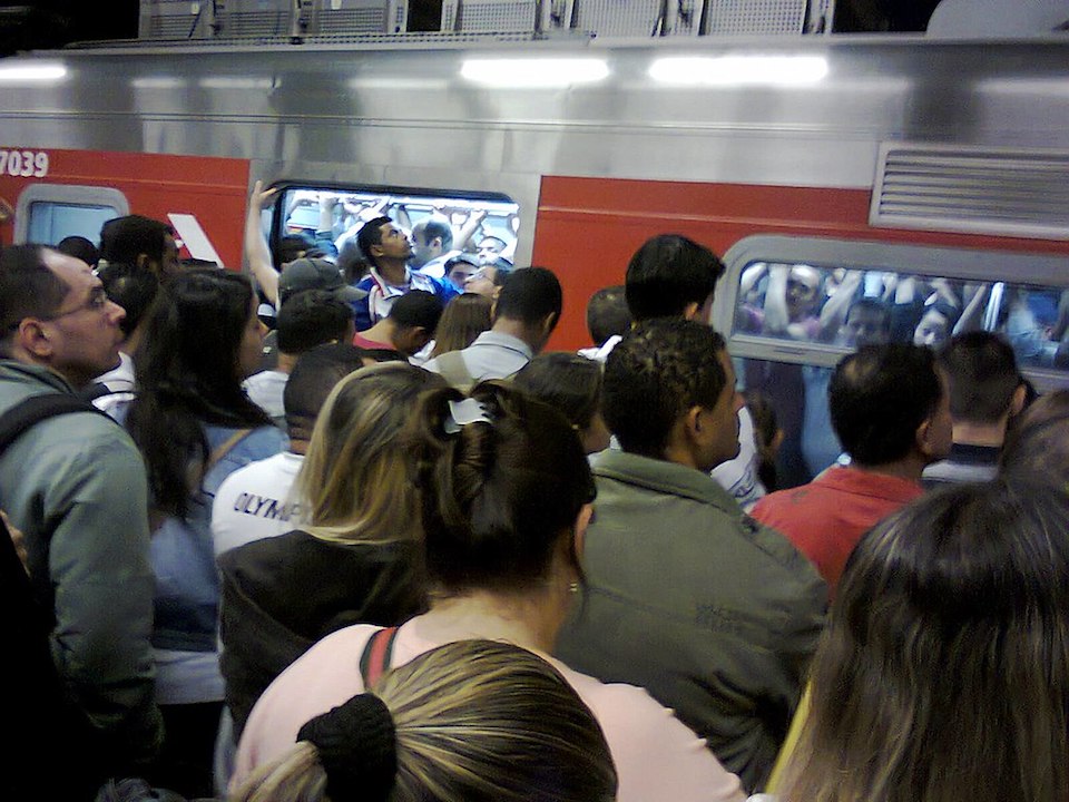 São Paulo metro. (Photo internet reproduction)