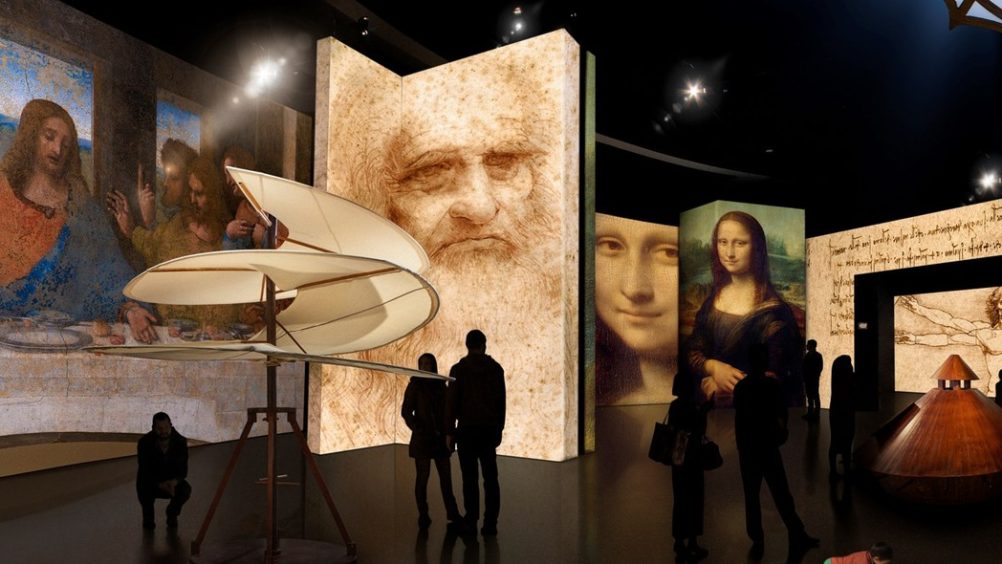 The museum's new space will open its doors in October with the most comprehensive exhibition experience on Leonardo da Vinci.