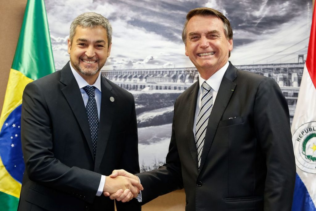Mario Abdo Benitez and Jair Bolsnaro are politically close and close allies within Mercosur