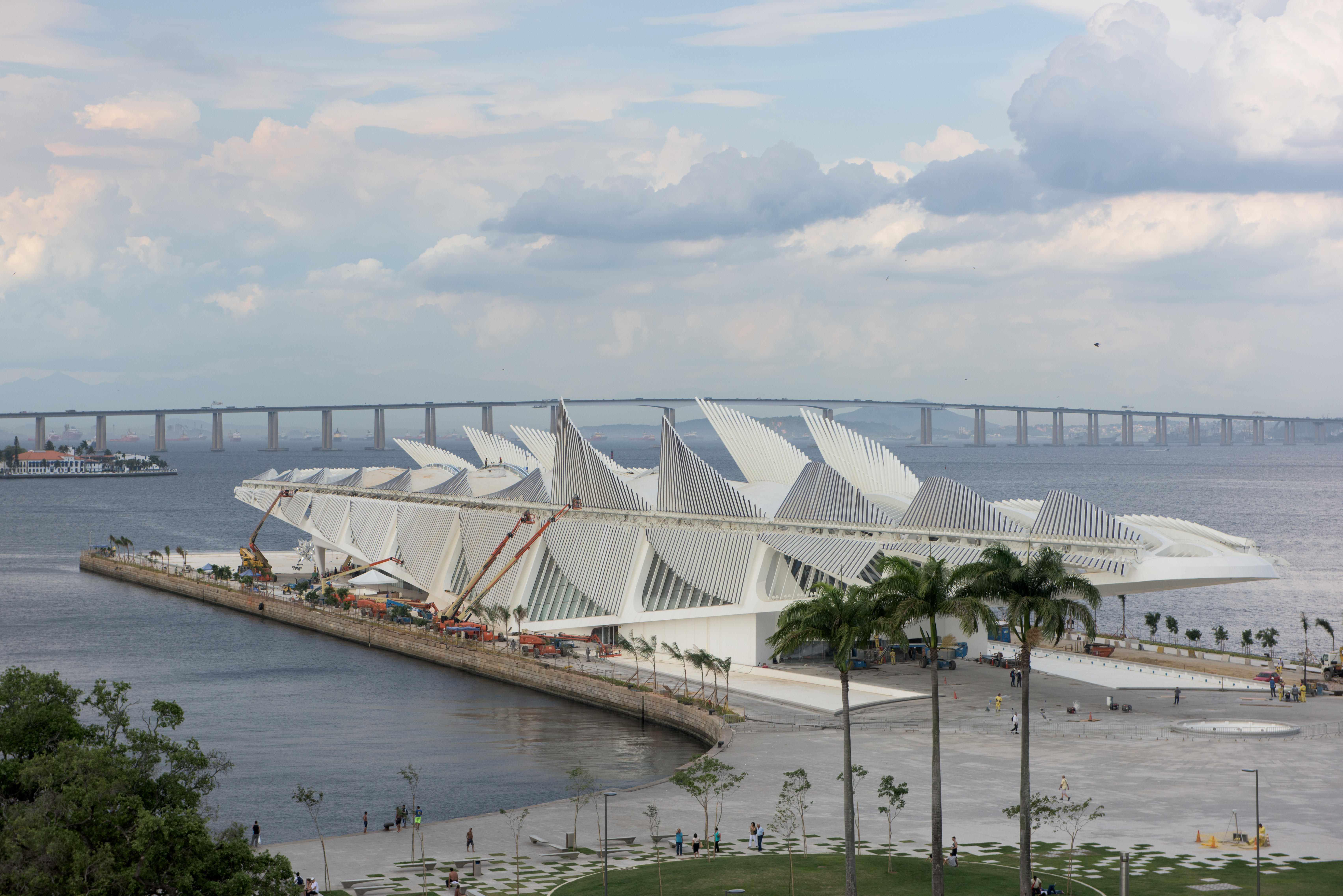 The Climate Hub is located within the Museum of Tomorrow in the port region of Rio de Janeiro. (Photo internet reproduction)