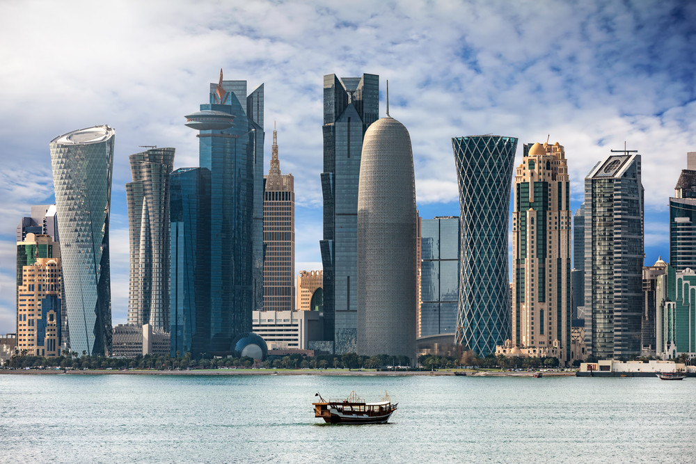 Qatar skyline. (Photo Internet reproduction)