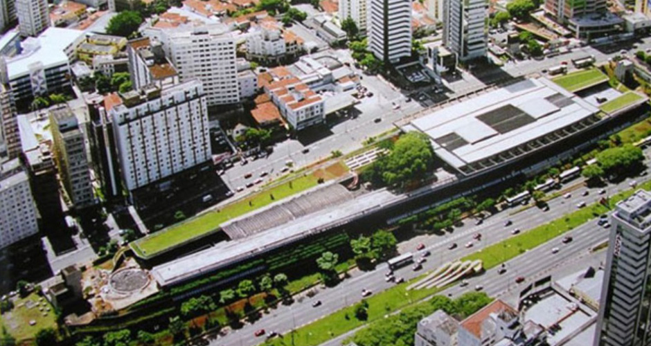 Centro Cultural São Paulo ("São Paulo Cultural Center"), known as CCSP.