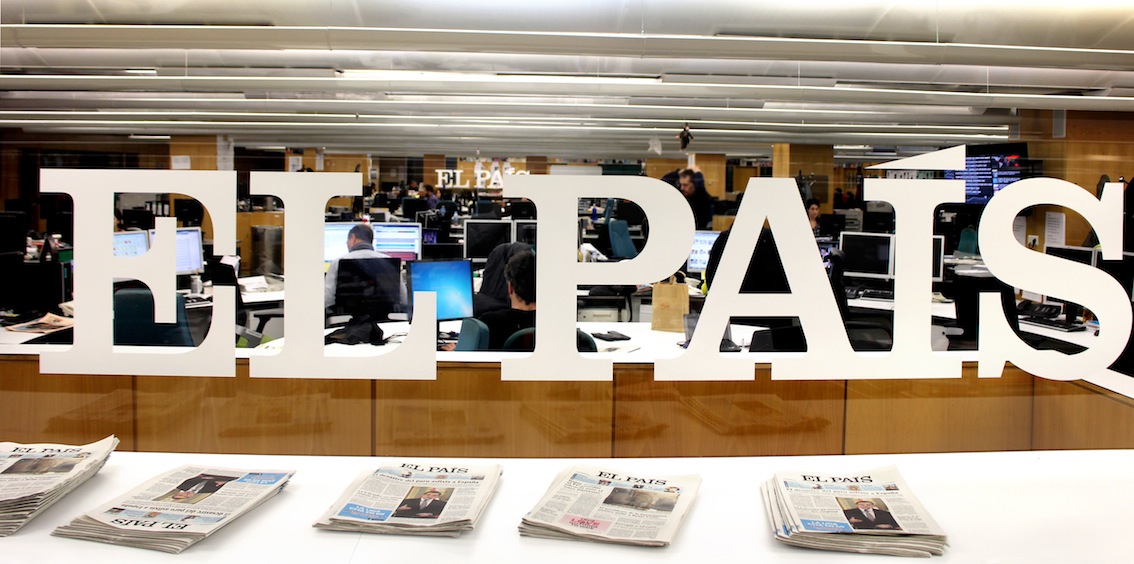 El País office in Madrid.