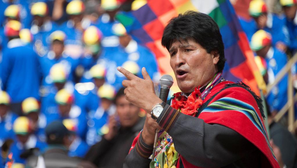 Bolivian former President Evo Morales.