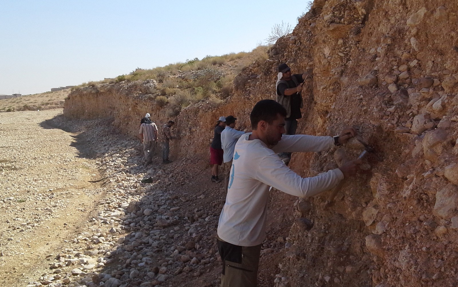 The excavations were conducted between 2013 and 2015 in Jordan.
