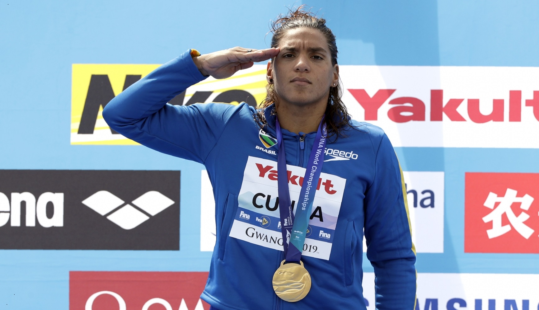 Swimmer Ana Marcela Cunha is Relentless in the Gwangju World Championship