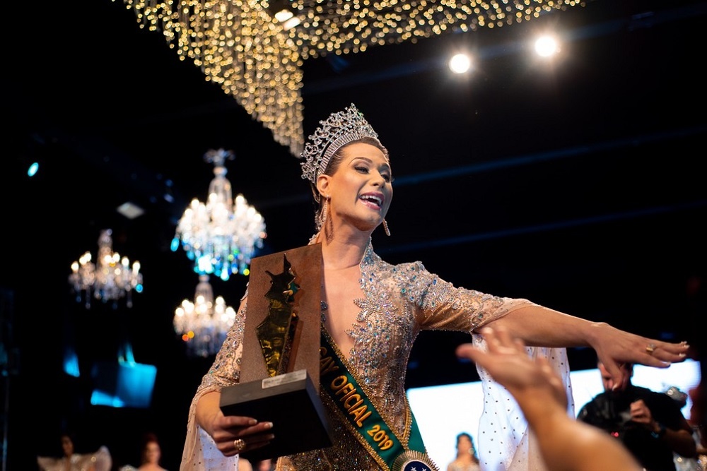 Representing Pernambuco, Antonia Gutierrez is Voted Miss Brazil Gay 2019