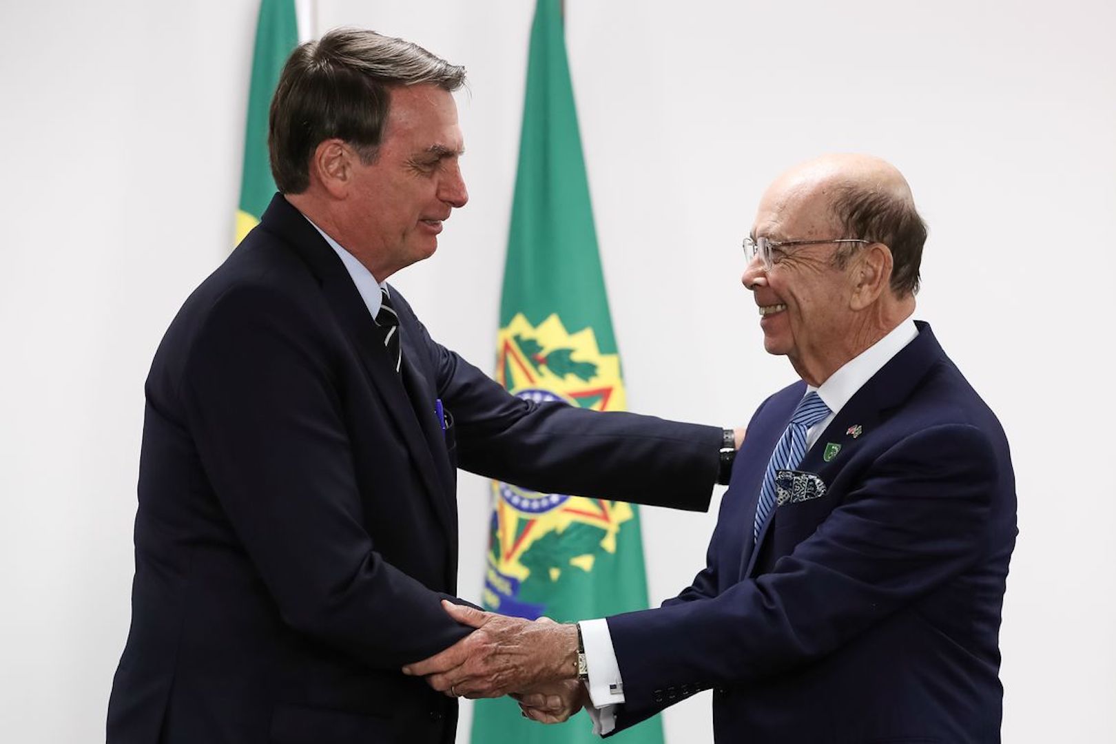 Brazil,Brazil's President, Jair Bolsonaro, et with U.S. Secretary of Commerce, Wilbur L. Ross, last week to discuss possible trade agreements.