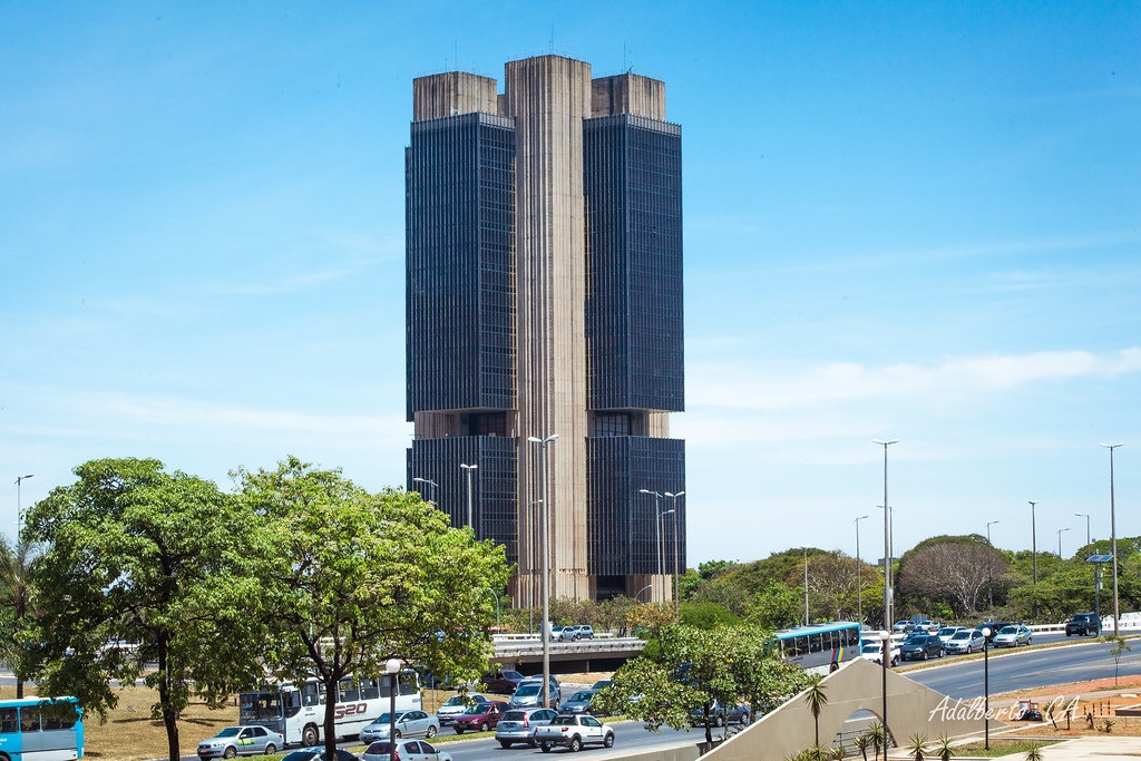 Headquarters of the Brazilian Central Bank in Brasília.