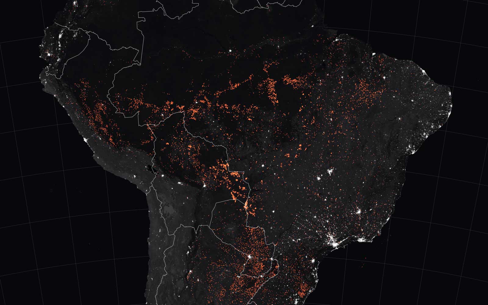 Fires in the Amazon rainforest, -, Brazil - 24 Aug 2019