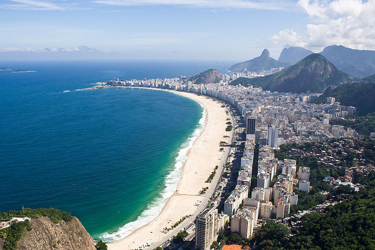 Copacabana and Leme were the neighborhoods which suffered the highest increase in petty crime (Photo: Wikipedia commons)