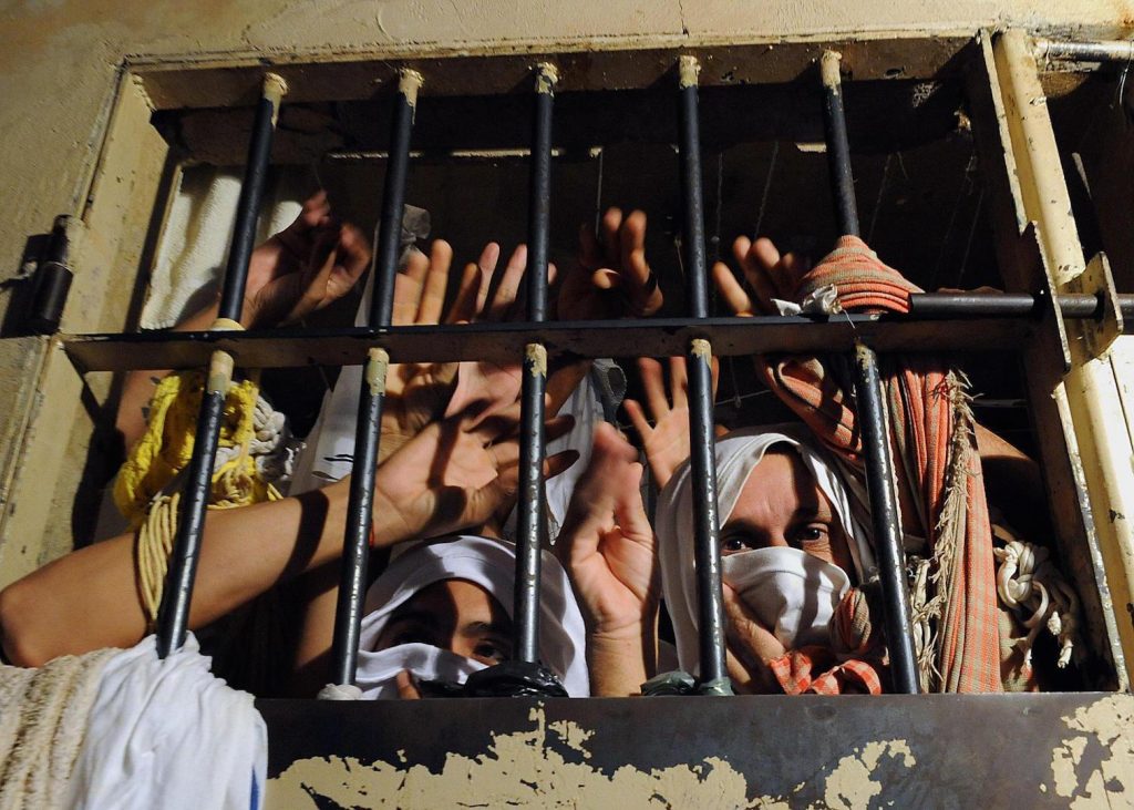 Overcrowded conditions in prisons in Brazil are notorious, photo by Antonio Cruz/Agencia Brasil.