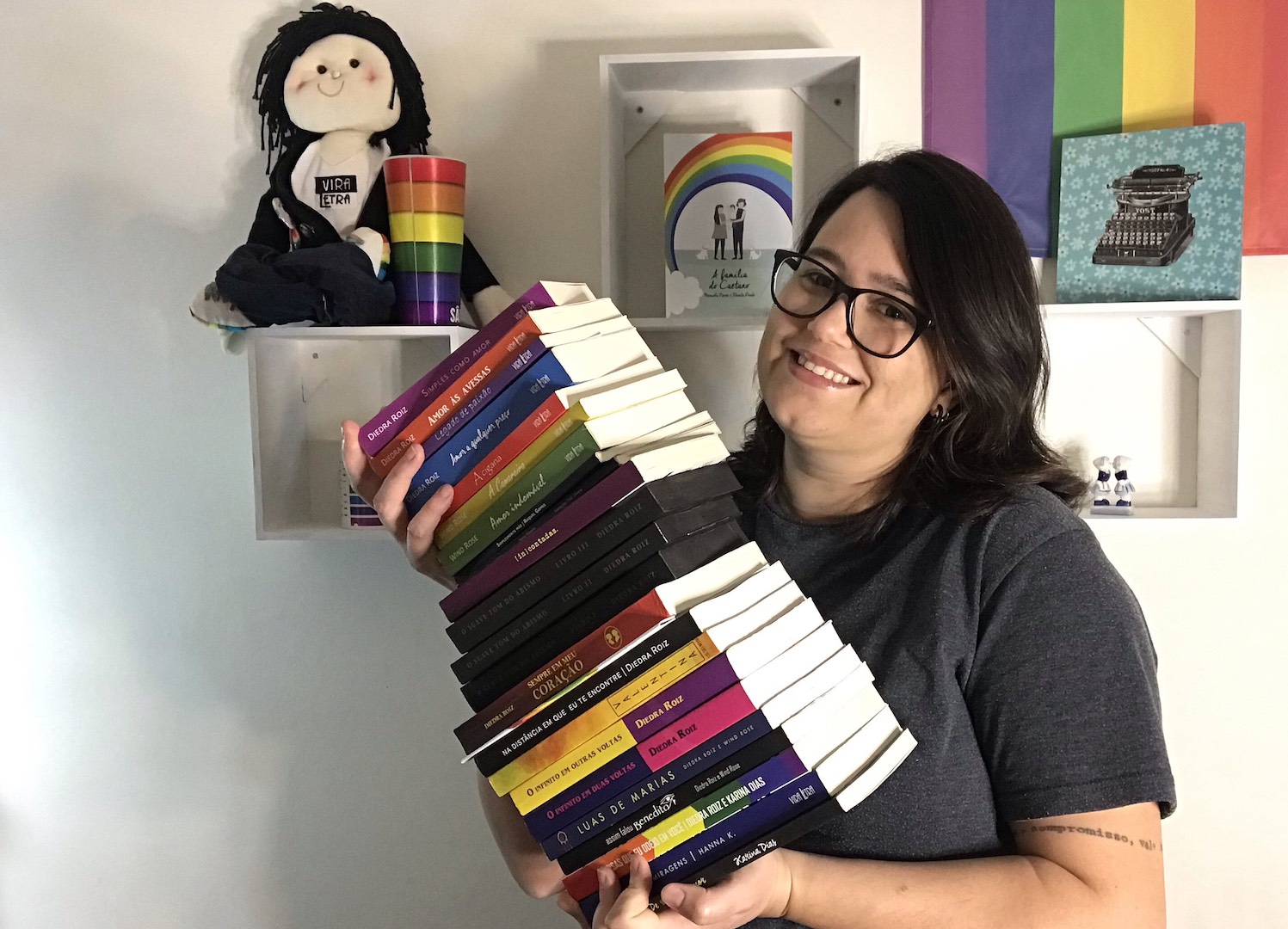 Brazil,Vira Letra's publisher, Manuela Neves.