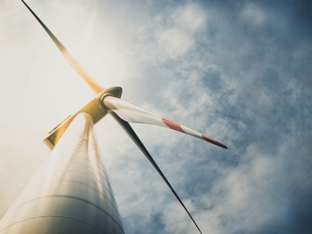 the Northeast has stood out by having about 80 percent of the country's wind towers,