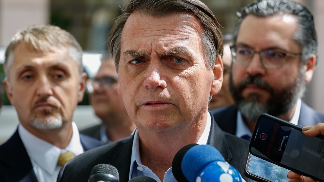 Brazilian President Jair Bolsonaro also accused some of the region's governors of "colluding" with the criminal fires.