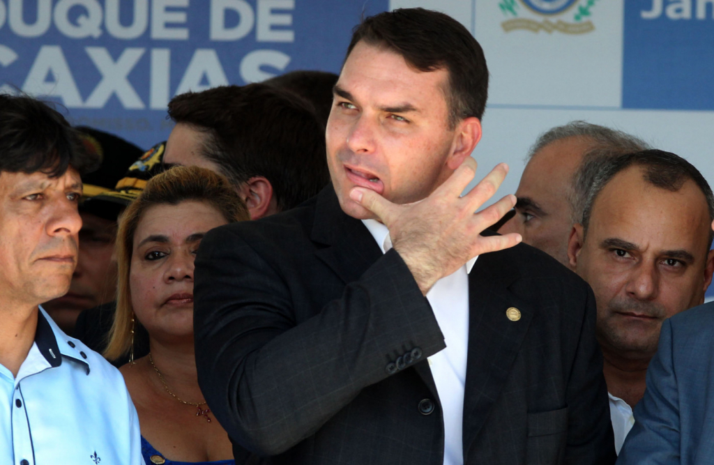 Senator Flávio Bolsonaro, son of Brazilian President Jair Bolsonaro.