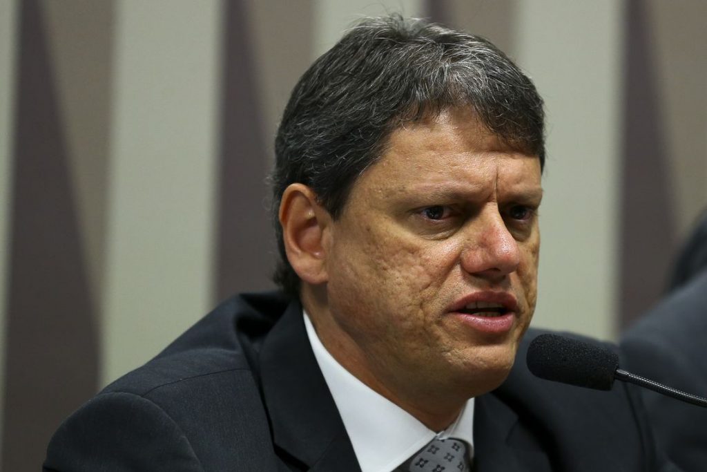 Tarcísio Gomes de Freitas, Minister of Infrastructure.